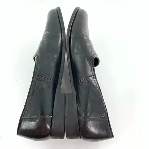 Claudio De lorena mens size 10.5 black leather smoking leather vintage 80s 90s main image 12